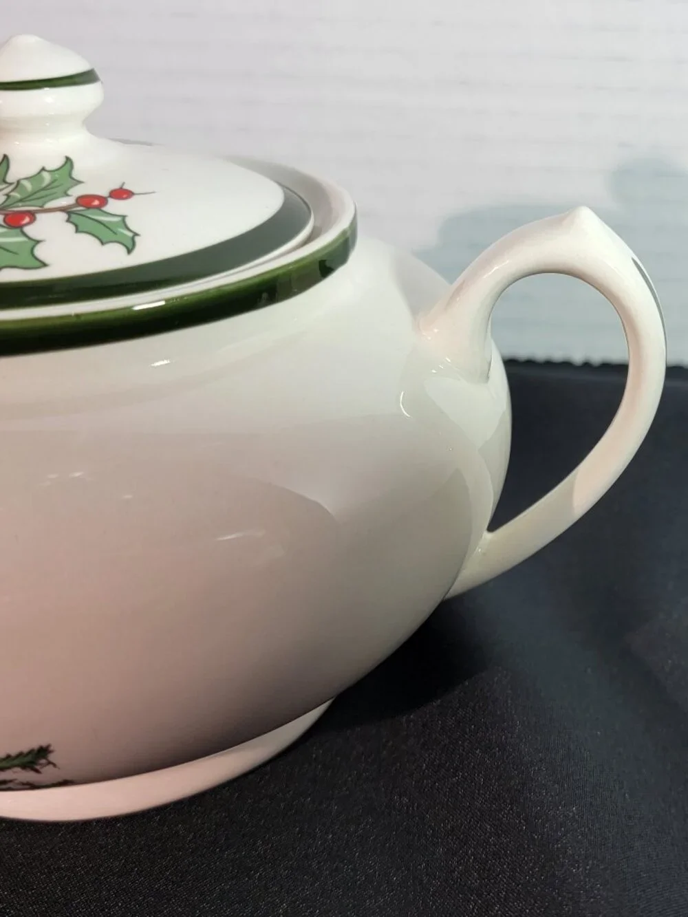 Cuthbertson RARE Original Christmas Tree Sugar Bowl & Lid Vintage